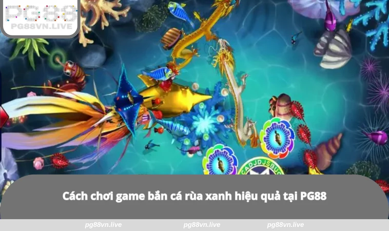 Bắn Cá Rùa Xanh - Cách Chơi Đơn Giản, Nhanh Thắng Tại PG88 3 Cách chơi game bắn cá rùa xanh hiệu quả tại PG88